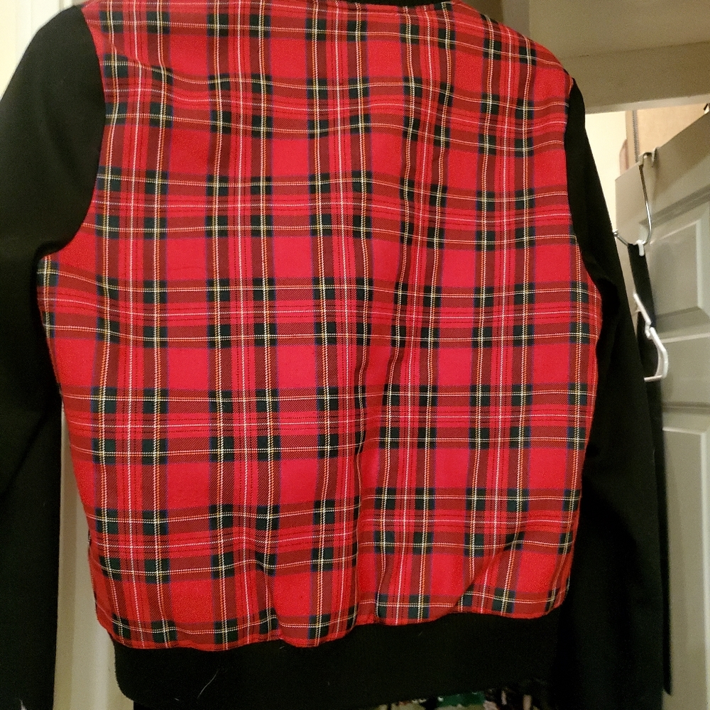 Plaid bomber jacket - Picture 3 of 4